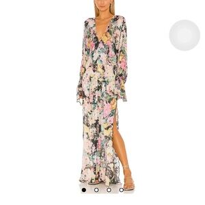 Revolve Hemant and Nandita V-Neck Women's Dress